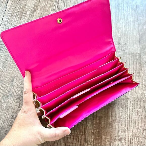 Lilly Pulitzer wallet travel organizer pocket for passport documents credit card - Picture 2 of 6